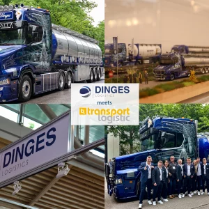 Dinges Logistics auf der transportlogistic 2025 Dinges Logistics auf der transportlogistic 2025