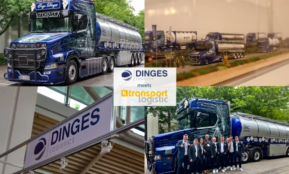Dinges Logistics auf der transportlogistic 2025