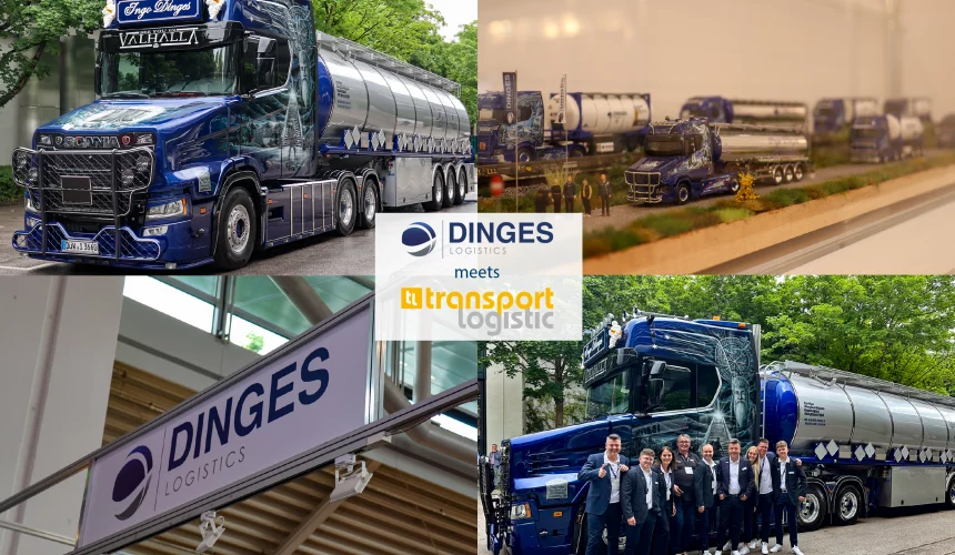 Dinges Logistics auf der transportlogistic 2025 Dinges Logistics auf der transportlogistic 2025