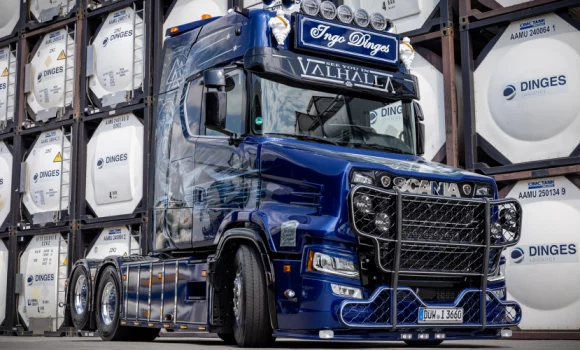 Dinges Logistics im Fernfahrer Magazin